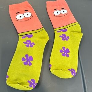 SpongeBob Square Pants- Patrick Starr Socks